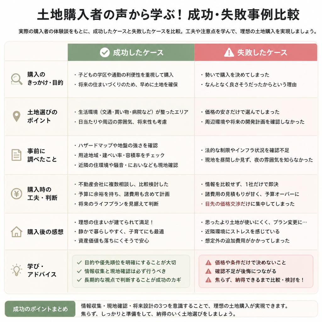 成功事例と失敗事例から学ぶ