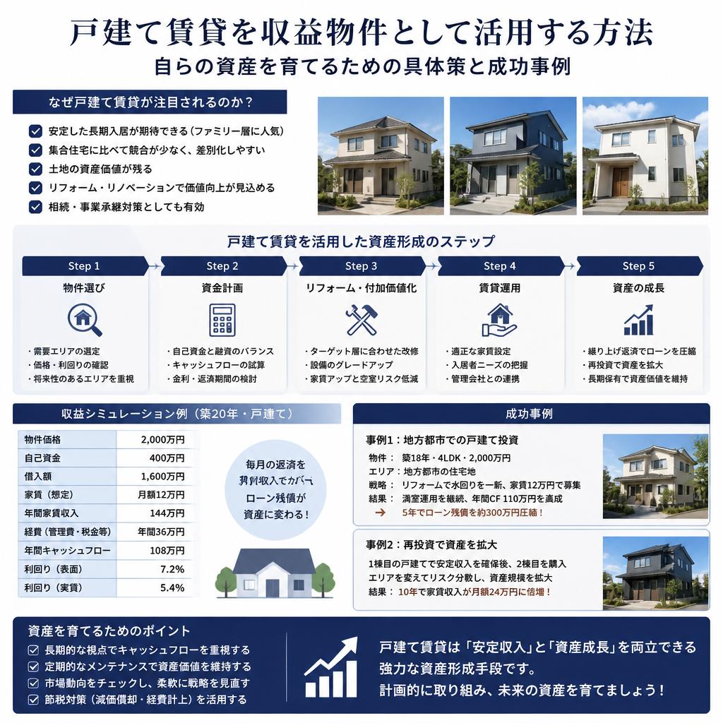 収益物件としての戸建て賃貸