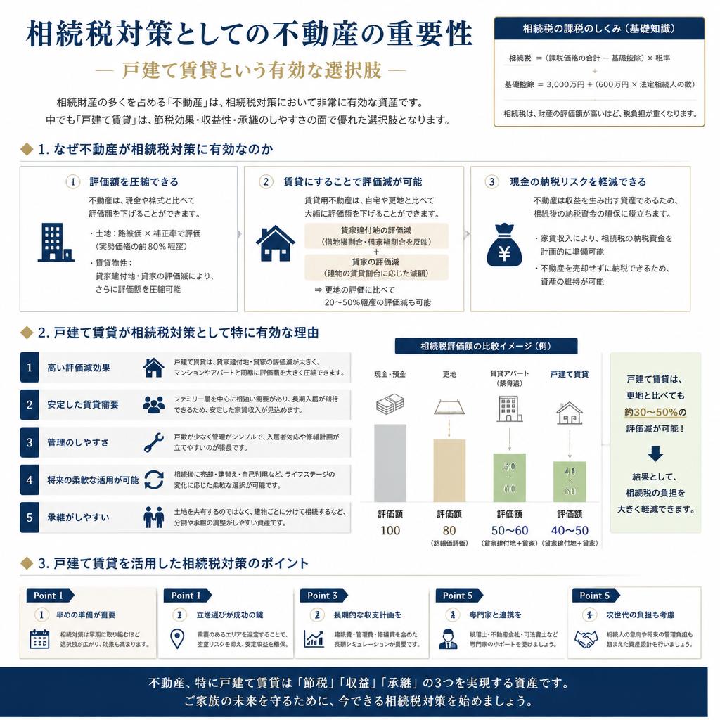 相続税対策における不動産の役割