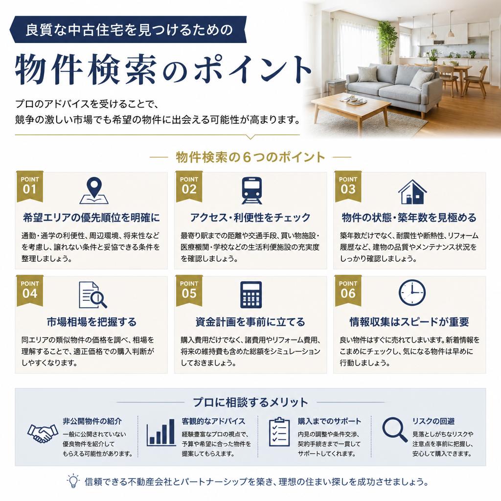 物件検索のススメ！効率的に探す方法