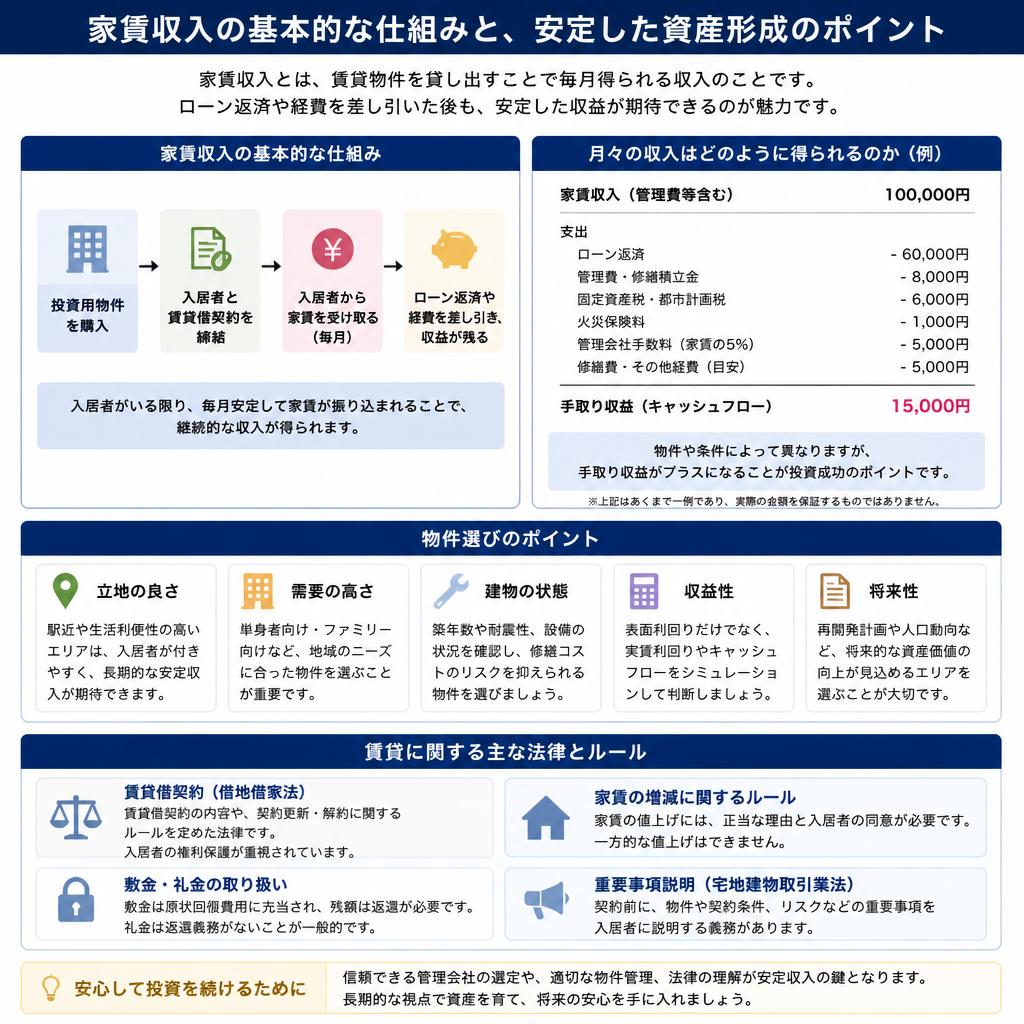 家賃収入の仕組み